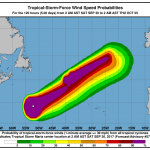 Uragano Maria, sempre più vicino l’impatto in Europa: scatta l’allarme in 20 Paesi, fenomeni estremi in arrivo [MAPPE]