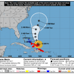 L’Uragano Maria risale l’oceano Atlantico verso USA e Canada, a fine mese potrebbe arrivare in Europa! Ecco le MAPPE