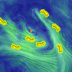 Maltempo, ecco il ciclone nel Tirreno: un “Uragano Mediterraneo” nelle acque di Roma, allerta meteo massima per altre 18-24 ore
