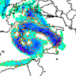 Allerta Meteo, anche l’Italia avrà la sua “Irma”: Lunedì 11 Settembre spaventoso “Uragano Mediterraneo” sul mar Tirreno, scatta l’allarme [MAPPE]