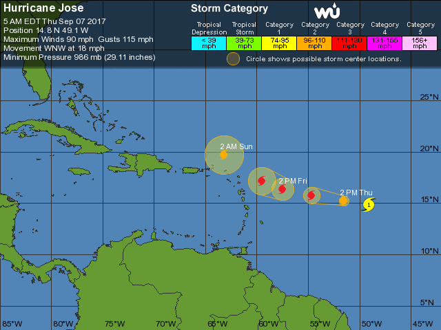 uragano josé