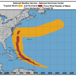 Uragano Maria, tra poche ore l’impatto distruttivo sull’Europa: allerta massima