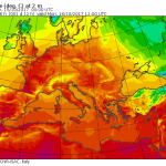 L’Uragano Ophelia spinge un Super Anticiclone sull’Europa: caldo senza precedenti, sfondati i +30°C anche in Italia!