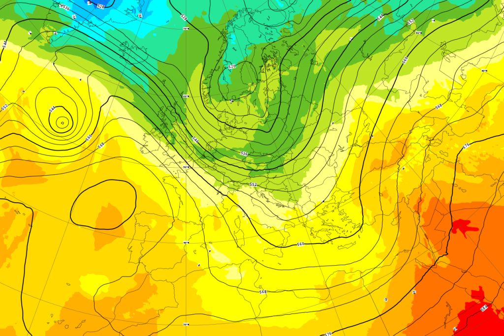 Previsioni Meteo Novembre Italia Anticiclone mappe modello ecmwf
