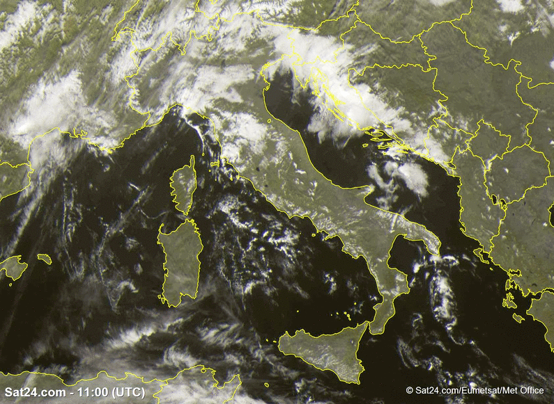 Meteo Italia oggi