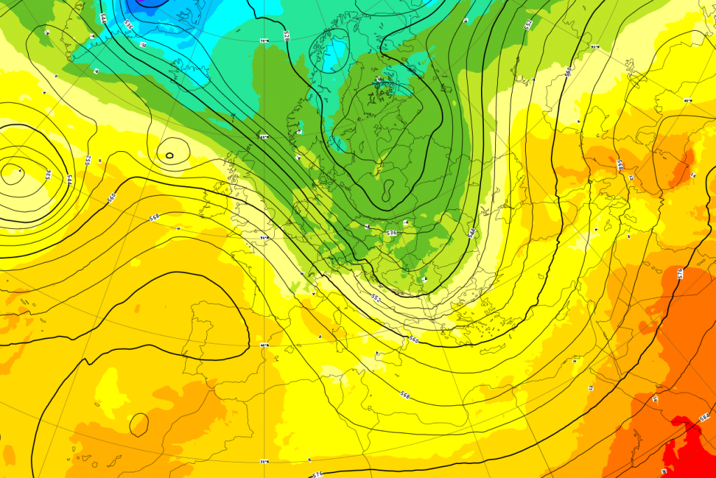 Previsioni Meteo Novembre Italia Anticiclone mappe modello ecmwf