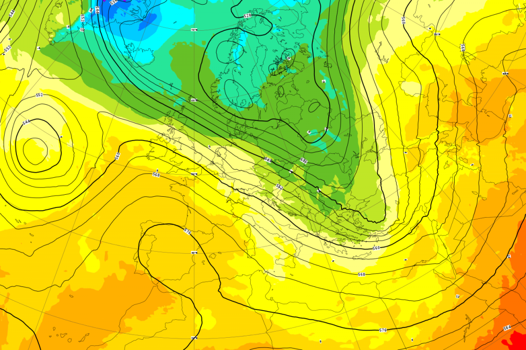 Previsioni Meteo Novembre Italia Anticiclone mappe modello ecmwf