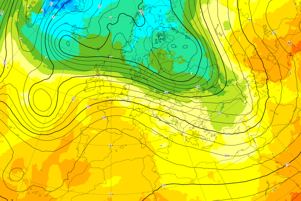 Previsioni Meteo Novembre Italia Anticiclone mappe modello ecmwf