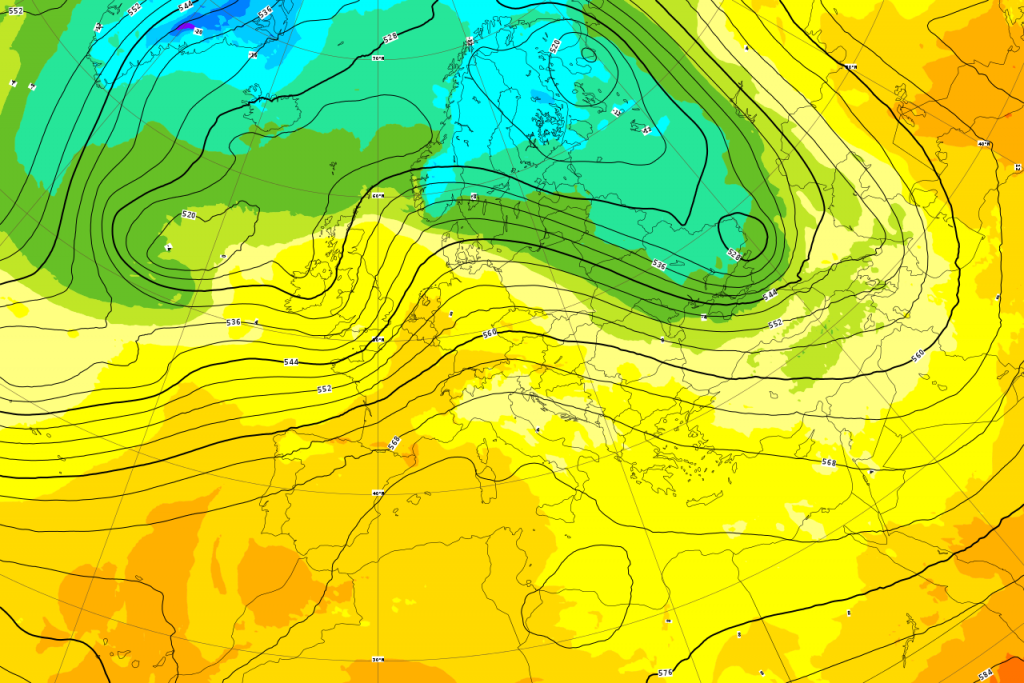 Previsioni Meteo Novembre Italia Anticiclone mappe modello ecmwf