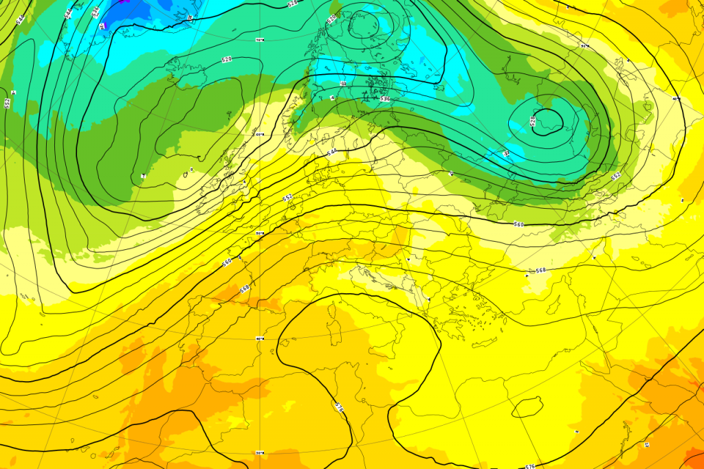 Previsioni Meteo Novembre Italia Anticiclone mappe modello ecmwf
