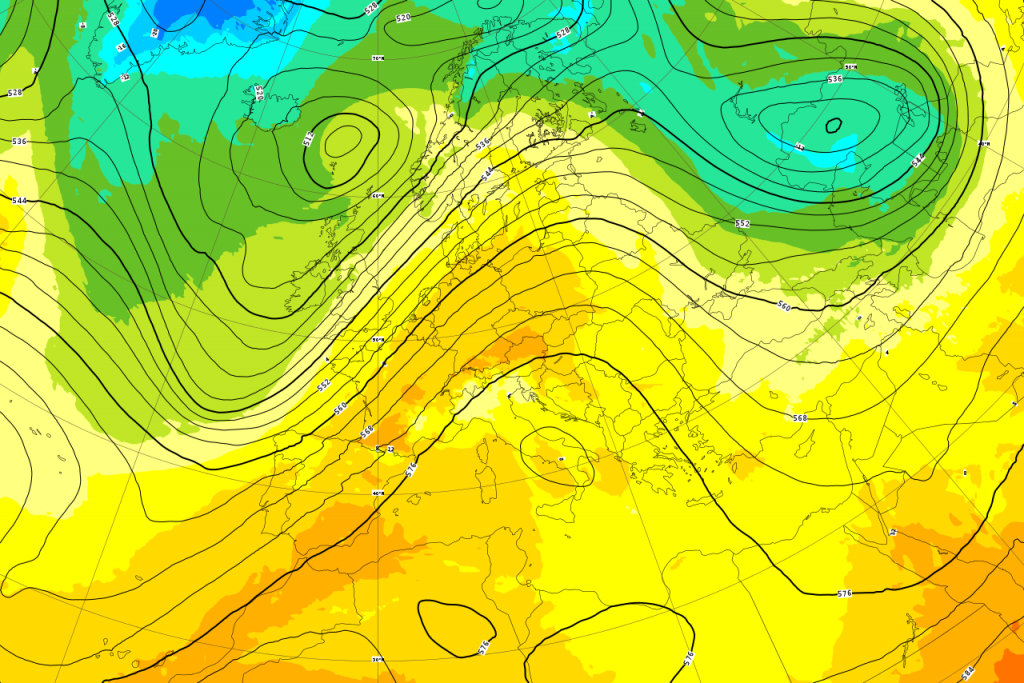 Previsioni Meteo Novembre Italia Anticiclone mappe modello ecmwf
