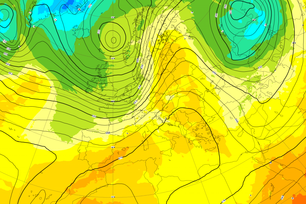 Previsioni Meteo Novembre Italia Anticiclone mappe modello ecmwf