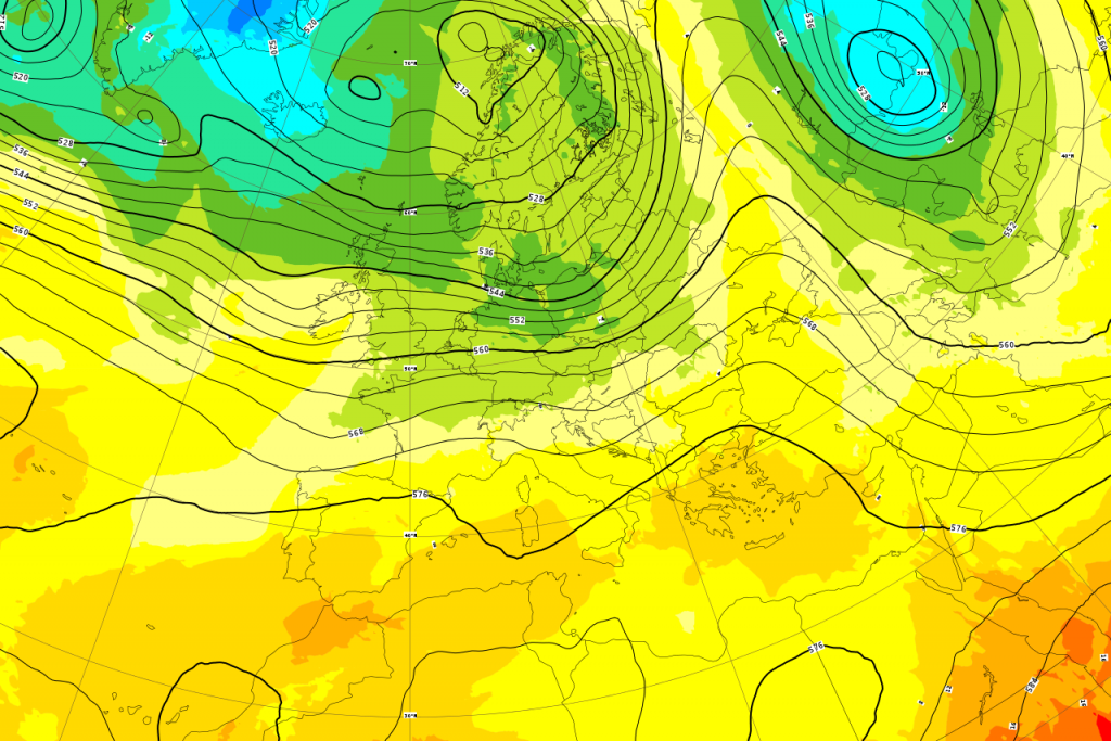 Previsioni Meteo Novembre Italia Anticiclone mappe modello ecmwf