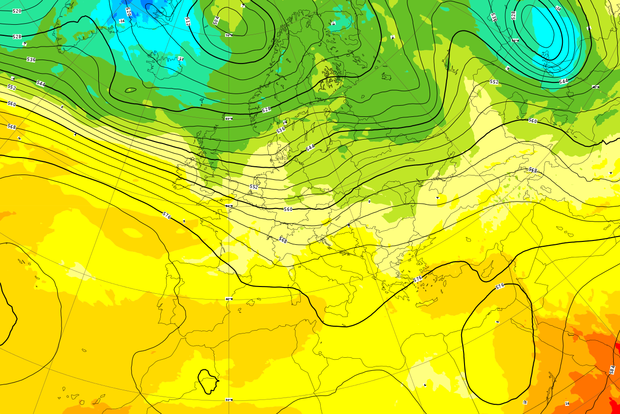 Previsioni Meteo Novembre Italia Anticiclone mappe modello ecmwf