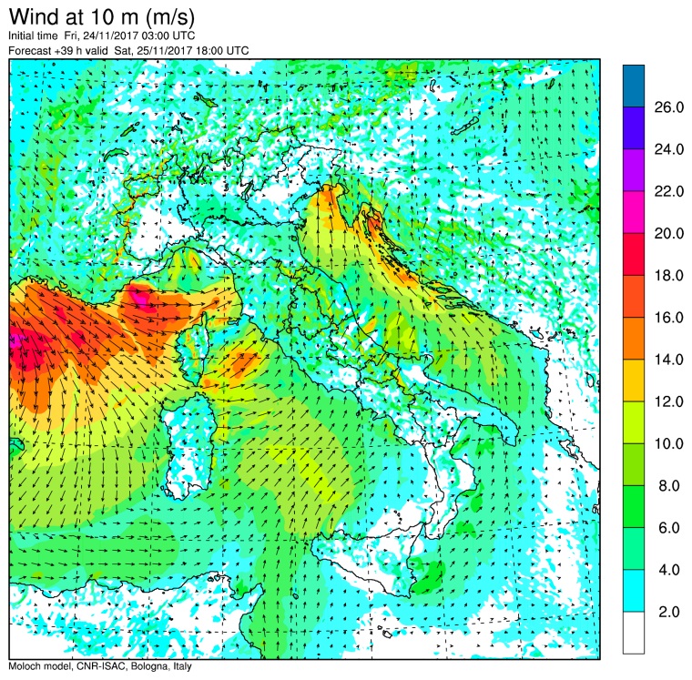 previsioni meteo novembre italia