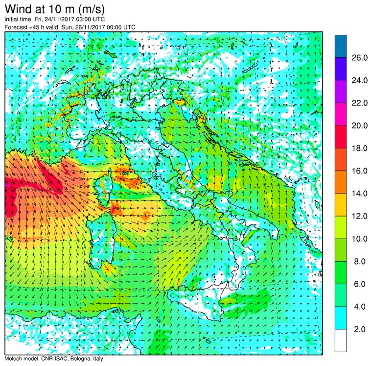 previsioni meteo novembre italia