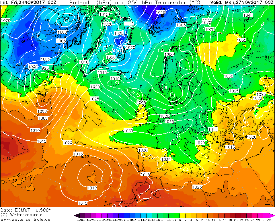 previsioni meteo novembre italia
