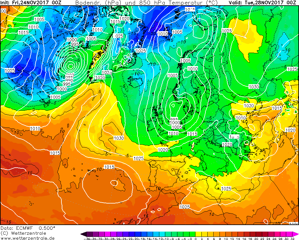 previsioni meteo novembre italia