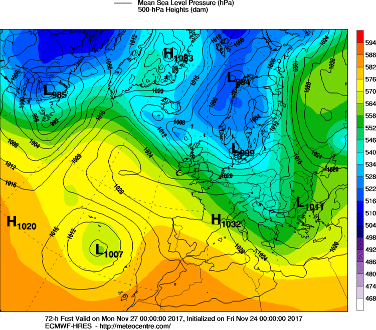 previsioni meteo novembre italia