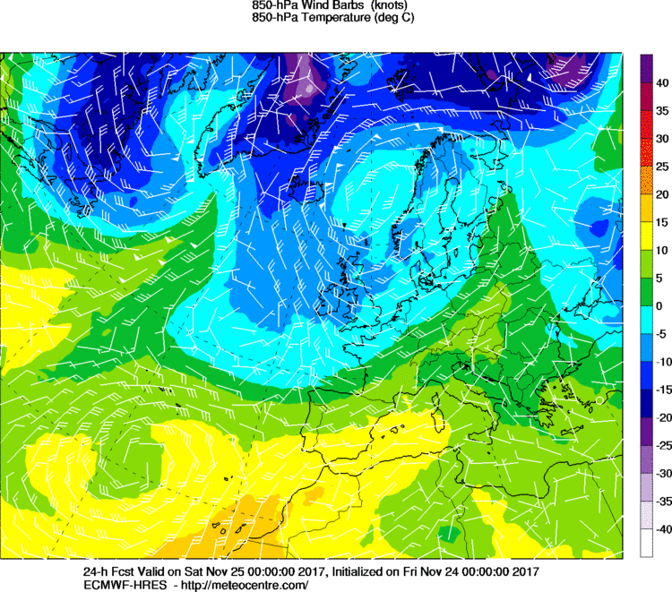 previsioni meteo novembre italia