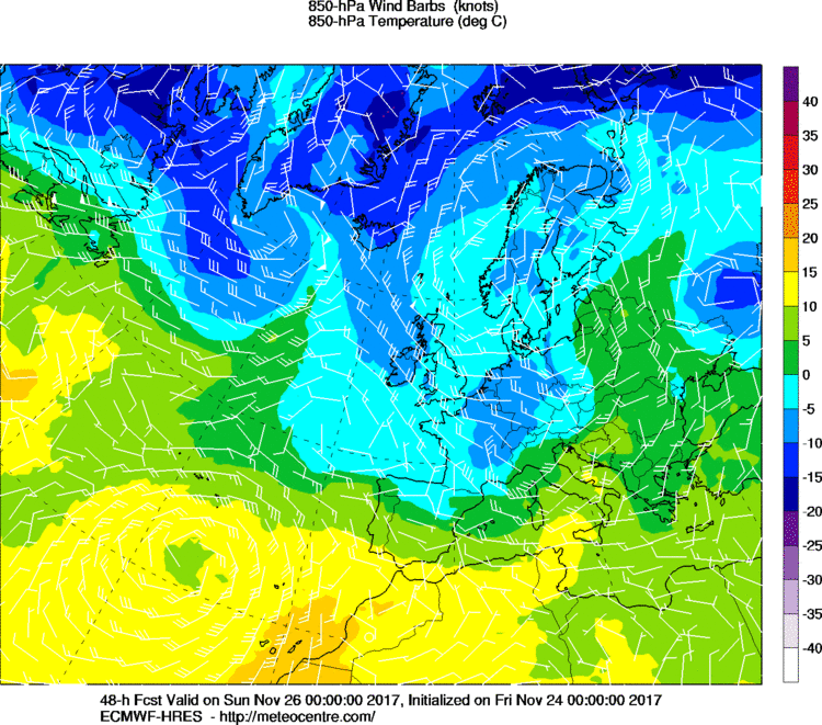 previsioni meteo novembre italia