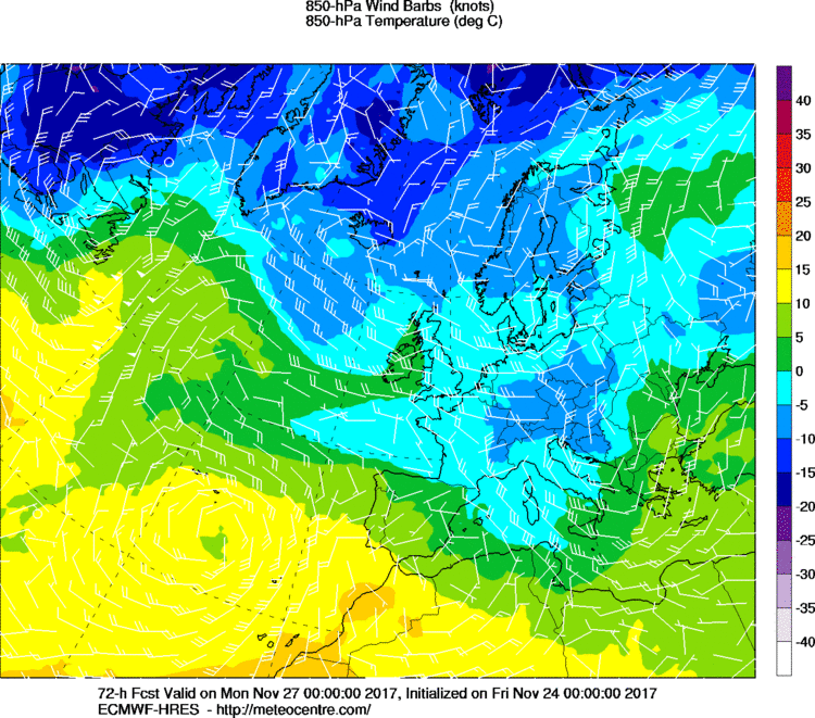 previsioni meteo novembre italia