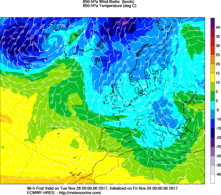 previsioni meteo novembre italia