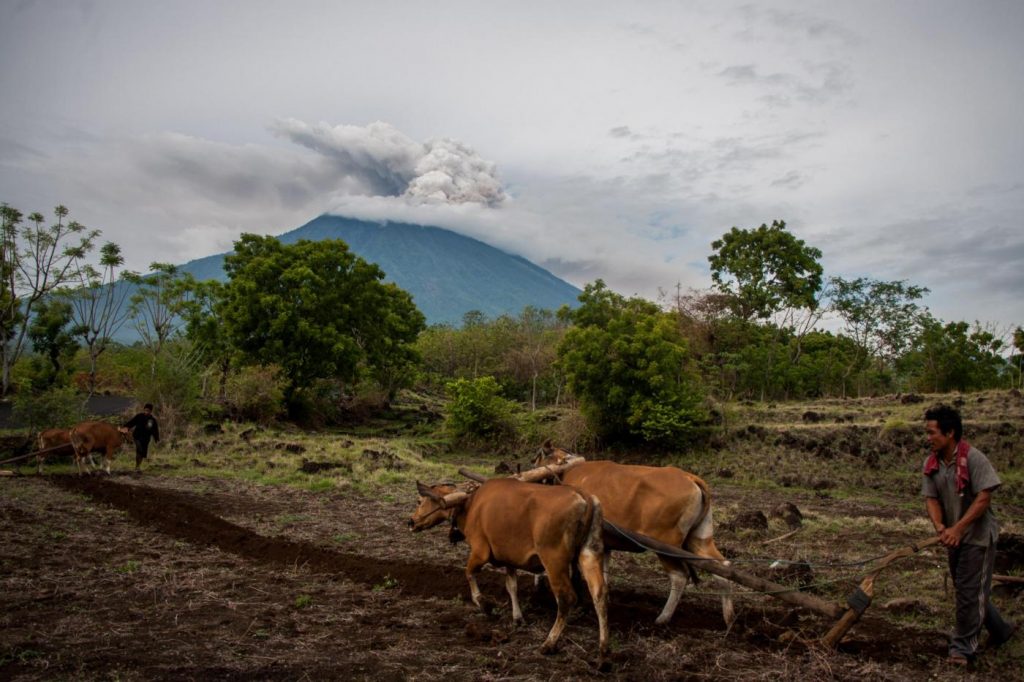 eruzione Agung Bali