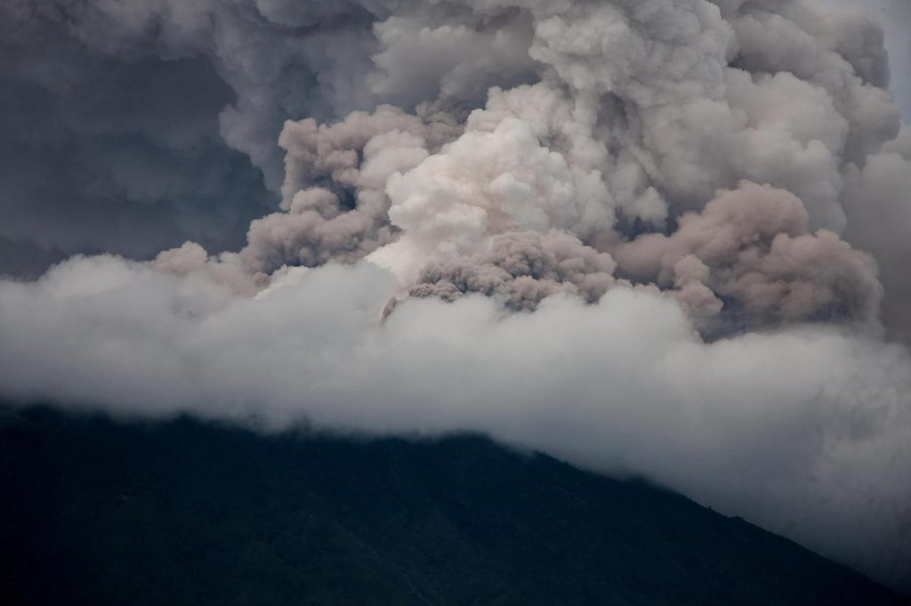 eruzione Agung Bali