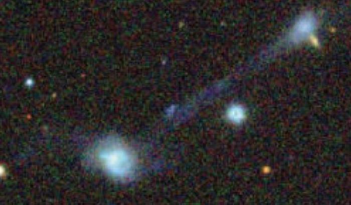 La coppia di galassie nane UGC4703