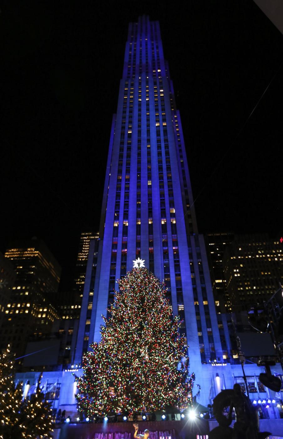 New York albero Natale Rockfeller center
