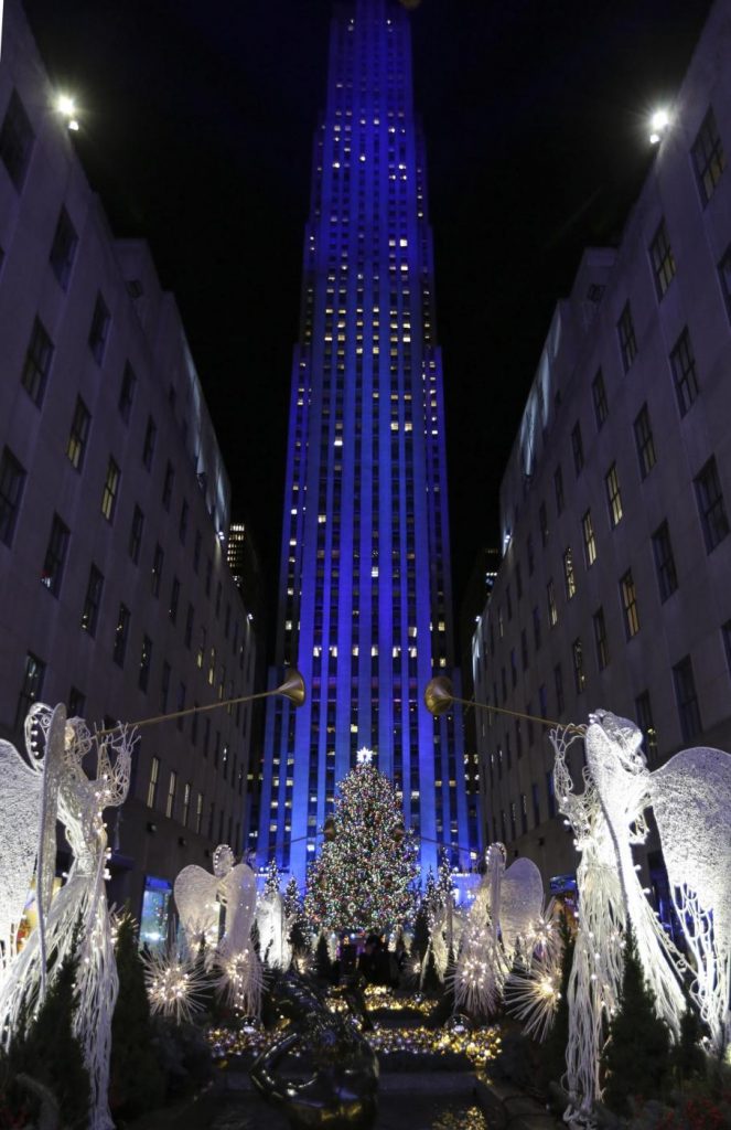 New York albero Natale Rockefeller center