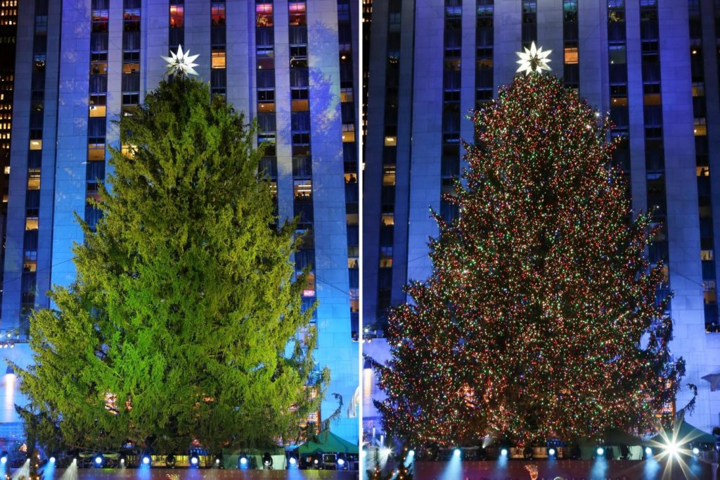 New York albero Natale Rockefeller center