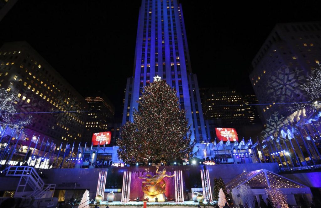 New York albero Natale Rockefeller center