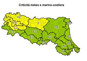 allerta meteo Emilia-Romagna