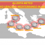 Allerta Meteo, mappe spaventose per il Sud Italia: l’irruzione fredda innescherà un altro “Uragano Mediterraneo”, 4 giorni da incubo [MAPPE]