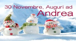 auguri buon onomastico Andrea