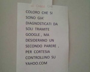 avviso medico google