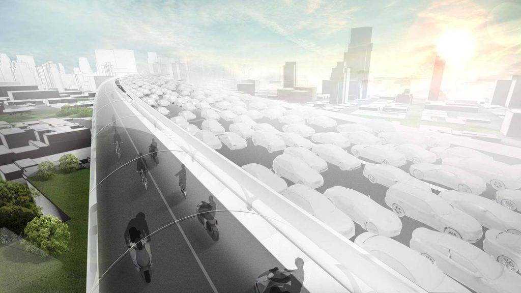 BMW progetto tubi elevati