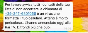 bufala whatsapp