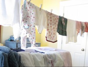 asciugare i panni in casa