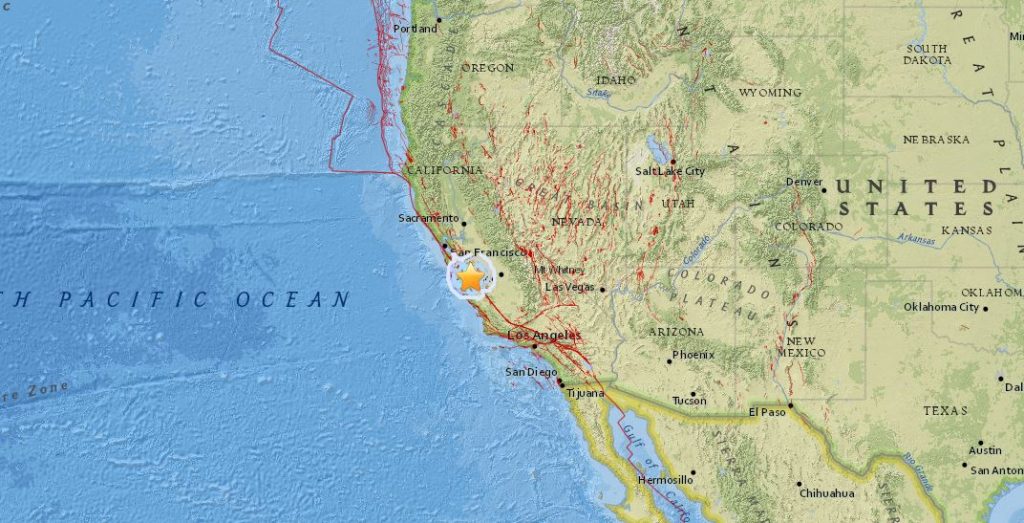 terremoto california