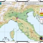 Forte scossa di terremoto avvertita al Centro/Nord [DATI e MAPPE INGV]