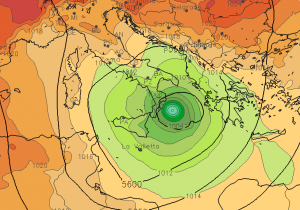 Allerta Meteo, l'Uragano Mediterraneo "Numa"