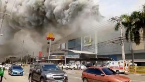 Incendio Centro commerciale Filippine