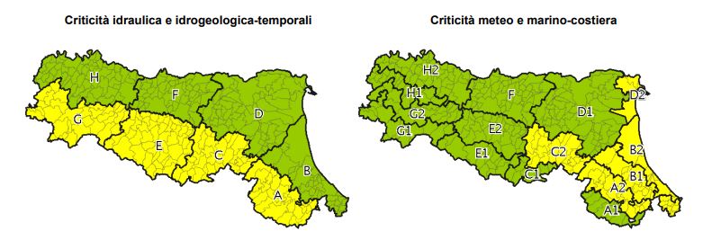 Allerta Meteo Emilia-Romagna
