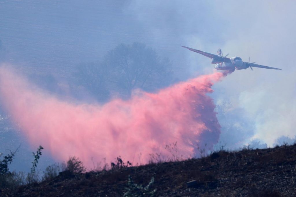 Incendi in California