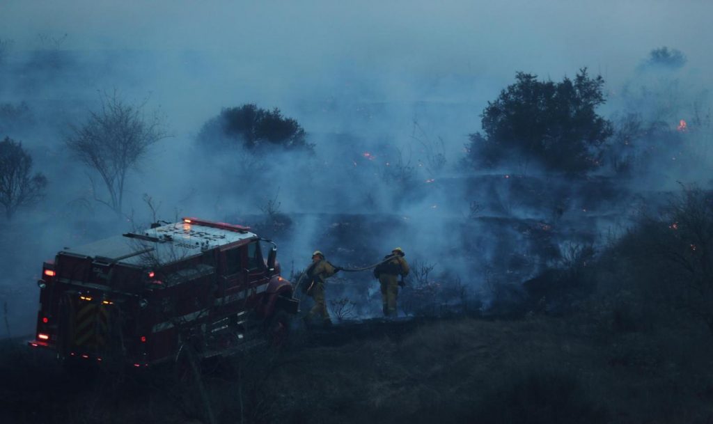 Incendi in California