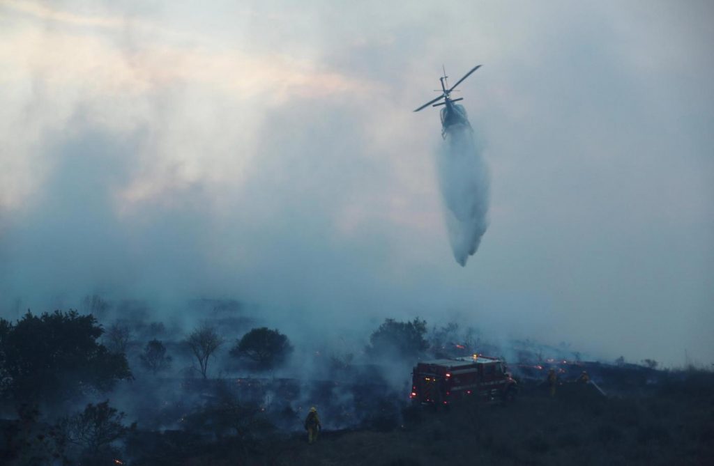 Incendi in California