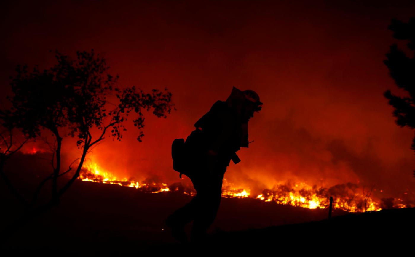 Incendi in California